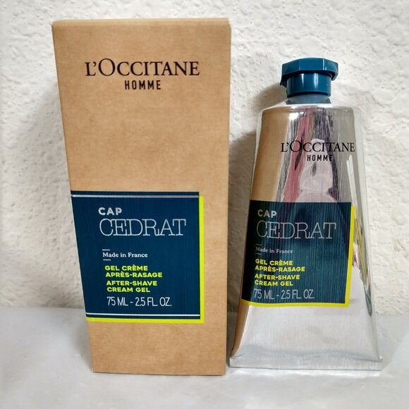 L'Occitane Cap Cedrat After-Shave Cream Gel 75ml NIB - Picture 2 of 5